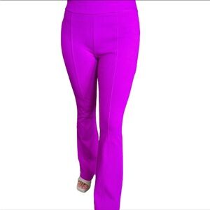 Dear Scarlett Trendy Purple Magic Flare Bell Bottom Pants. NWT Sz Small